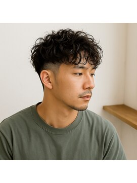 スープレックス ヘアーデザイン(SOUPREX HAIR DESIGN) ツーブロックニュアンスパーマ 20代 30代 40代 50代 60代