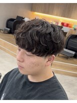 ラヴィズムバイフィフス(LUVISM by fifth) メンズニュアンスサーフシャドウパーマ波巻きツイストスパイラル