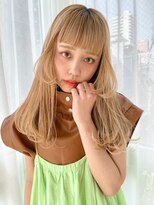 ネス(ness)&nbsp;ブリーチカラー/ハイライト/レイヤーカット/ダブルカラー