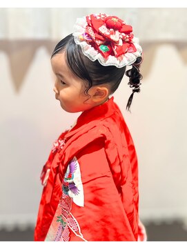 モック(moc) 七五三着付け＆ヘアアレンジ