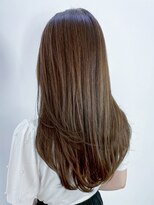 アイティーバイアルバム 下北沢店(IT by ALBUM)&nbsp;ロング顔周りレイヤー韓国ヘアオリーブベージュ_ba562132