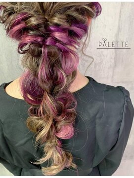 パレット 町田店(PALETTE) かわいいあみおろしアレンジ☆　町田/町田駅/JR町田駅