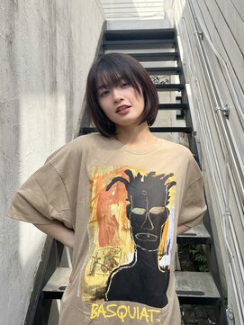 マスカリ(muscali) 黒髪/クラゲヘアー/オリーブグレー/小顔/ココアベージュd33