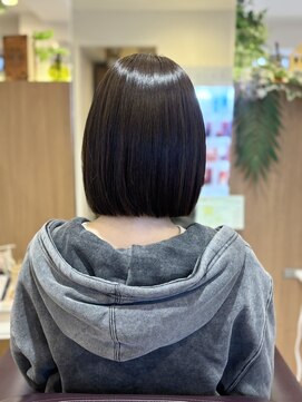 エル バイ ファースト(L by first) 【L by first】縮毛矯正で自然なストレート