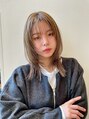 ケーツー心斎橋 クイーンズガーデン バイ ケーツー(K two QUEEN'S GARDEN by K two)&nbsp;ナチュラルウルフ♪ブリーチダブルカラーでカーキベージュに＊