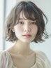 【人気No.1】30代・40代に人気◎似合わせカット+艶カラー+3stepTR