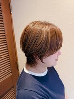 ヌーク(NUUK)&nbsp;ショートウルフ×ベージュカラー