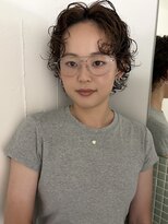 ヘン(hen)&nbsp;【心斎橋hen】ショートパーマ　ショートヘア　レイヤーカット