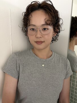 ヘン(hen) 【心斎橋hen】ショートパーマ　ショートヘア　レイヤーカット