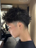 ウォルト(walt)&nbsp;栄 メンズ パーマ1ヶ月後カット スパイキー