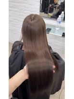 ムク 新宿(muc)&nbsp;地毛風ストレート/縮毛矯正ロングストレート/新宿