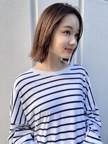 レトン 銀座(leton)&nbsp;美髪/ホワイトグレージュ/大人かわいい/こなれミディ[銀座]