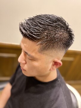 ヒロギンザバーバーショップ 神楽坂店(HIRO GINZA BARBER SHOP) スキンフェード　バーバースタイル