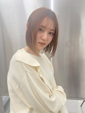 ノイズ エコル(Hair&Make NOISM ekolu ) 王道ミルクティーボブ