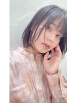 オシャレな顔まわりカット♪髪質改善/韓国ヘア