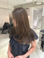 IJK 表参道&nbsp;オリーブベージュ【髪質改善ストレート＋ケアカラー】