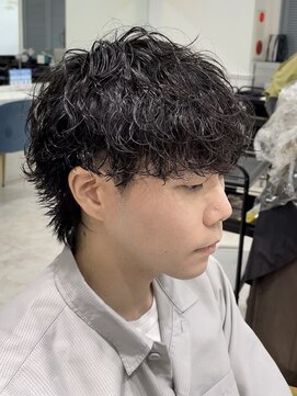 ポート 浦和(PORT) 波巻きスパイラルパーマツイストスパイラルパーマメンズマッシュ