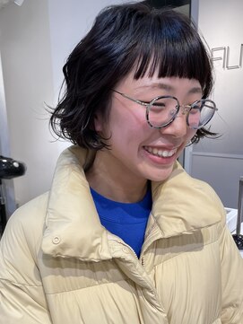 フィルムス 表参道(FILMS) ココアベージュ/黒髪/クラゲヘアー/オリーブグレー/ボブ/表参道