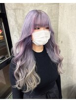 ガルボ ヘアー(garbo hair) ハイトーンデザインカラープルエクステ10代20代