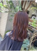 オレンジブラウン×質感再整カラー  【EMMA/浜町】yui