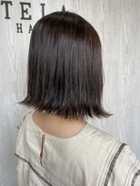 テーラヘアー 東金店(TELA HAIR)&nbsp;モノトーングレージュで外ハネクールボブ♪【TELA HAIR】