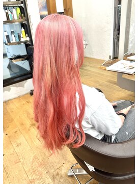 スパイス SPYS ピンクカラー/ハイトーンカラー/ペールピンク