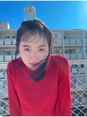 レイヤーカット/ウェーブパーマ/前髪/こなれミディ[代官山駅]
