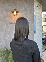 マーレ(MARLE./)&nbsp;透明感がしっかりでてくれるアッシュカラー