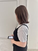 ヨーク(YOKE)&nbsp;YOKE 外ハネボブ結べるボブレイヤーボブラベンダーグレージュ