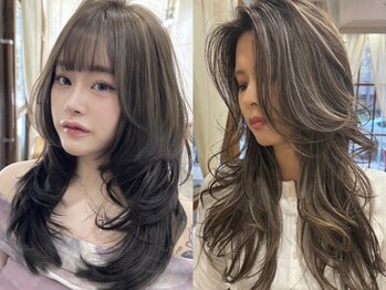 ニコ(nico.)の写真/［ブリーチなし透明感Wカラー+内部補修Tr ¥11000]SNSで話題！ブリーチカラーもお任せ♪