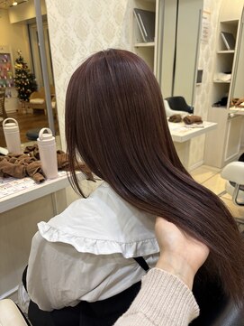 ショコラ アン 横須賀中央 絶対可愛いブリーチで作るピンクブラウン