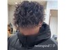 【大人気】【外国人風】カット＋パーマ眉カット付 ￥ 13500