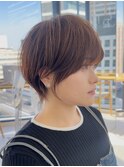 前髪カタログ/イメチェンスタイル／ウェーブパーマ/こなれミディ