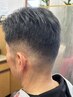 【男前カラーコース】メンズカット+カラー+シェービング