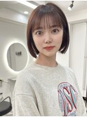 ボブ 20代30代40代へア小顔大阪ボブ梅田