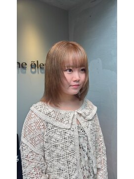 アッシェオレン(Ashe oleng) ミルクティーベージュ