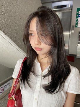 ローグ(Logue) ロングレイヤー/透明感グレージュ