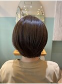 9-10 ナチュラルショートボブ