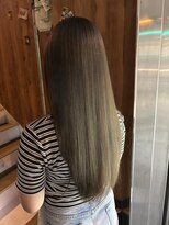 アヴァンス 天王寺店(AVANCE.) オリーブベージュ×透明感カラー