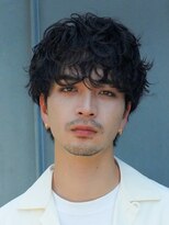 フィフス 神南(fifth)&nbsp;渋谷シャドウパーマ緩めメンズパーマ刈り上げマッシュウルフ20代