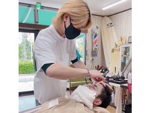 アールズ ヘア(R's hair)の雰囲気(バーバーだから体験できるシェービングメニュ(印西/千葉ニュー))