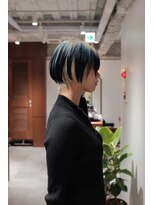 オーパスバイアンブルリュクス 池袋(Opus by ambleluxe)&nbsp;ショートボブ/ケアブリーチ/デザインカラー