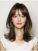 40代からの美容室「bifino Rilune」ヘアスタイル