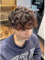 ミンナノポリシー(MIN NANO//POLICY) ナチュラルくせ毛風ルーズパーマ