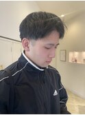 【メンズカット】アップバング/清潔感/清涼感/ショート