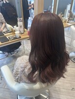 アヴァンス 広島本通店(AVANCE.) 着物ヘア/大人ガーリー/ダークアッシュ/似合わせカット/広島