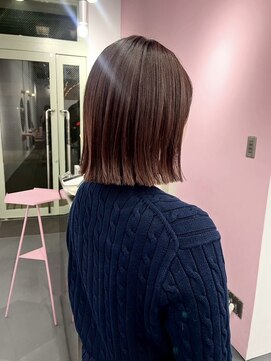 ツイ 新潟駅南けやき通り(tui) ボブ/ピンクブラウン