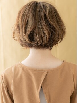 カバーヘアアンドスパ ブリス 浦和(COVER HAIR&SPA bliss) スモーキーカラーハイライト抜け感マッシュボブX浦和20代30代