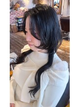 カリラ(CAOLILA) 顔まわりレイヤー/艶髪/
