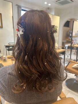 ラボヌールヘアーグレース 門前仲町店(La Bonheur hair grace) ヘアアレンジ